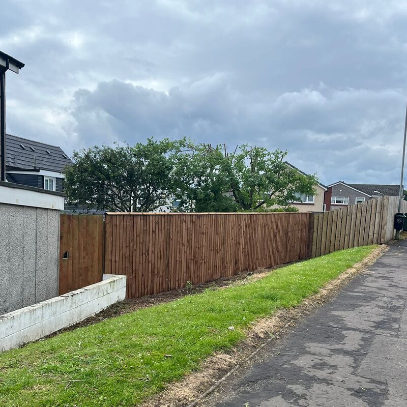Fence in Stewarton